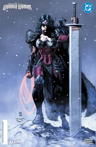 ABSOLUTE WONDER WOMAN #1 COVER C JIM LEE CARD STOCK VARIANT