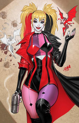 HARLEY QUINN #44 COVER B DAVID NAKAYAMA CARD STOCK VARIANT