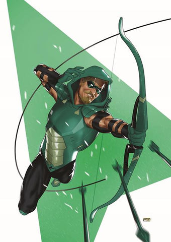 GREEN ARROW #350 COVER A TAURIN CLARKE