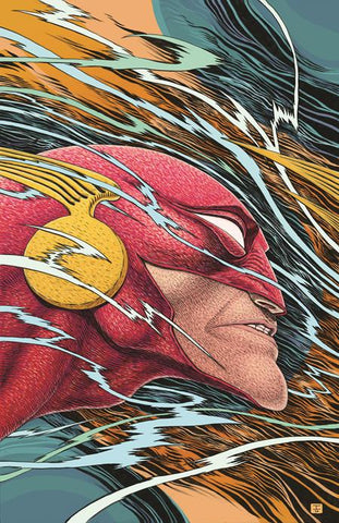 FLASH #14 COVER C IAN BERTRAM CARD STOCK VARIANT