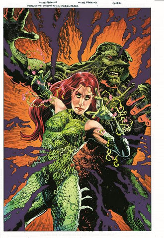 POISON IVY SWAMP THING FERAL TREES #1 (ONE SHOT) COVER B MIKE PERKINS CARD STOCK VARIANT