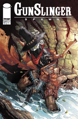 GUNSLINGER SPAWN #37 COVER A BRETT BOOTH