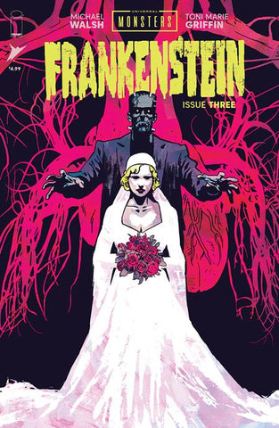 UNIVERSAL MONSTERS FRANKENSTEIN #3 (OF 4) COVER A MICHAEL WALSH