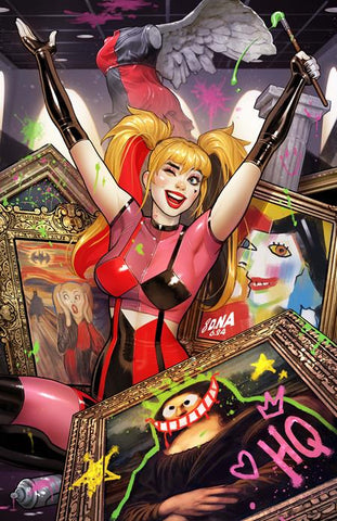 HARLEY QUINN #45 COVER B DAVID NAKAYAMA CARD STOCK VARIANT