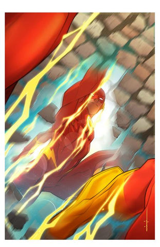 FLASH #15 COVER B DIKE RUAN CARD STOCK VARIANT