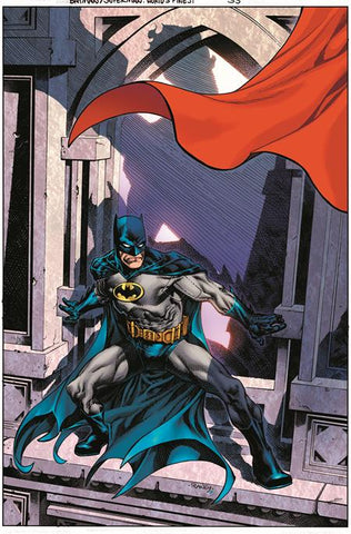 BATMAN SUPERMAN WORLDS FINEST #33 COVER B TOM RANEY CARD STOCK VARIANT