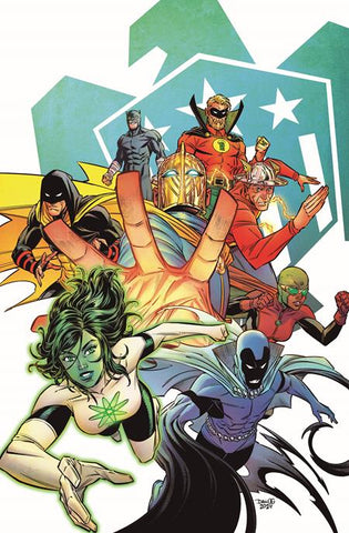 JSA #1 COVER A DIEGO OLORTEGUI