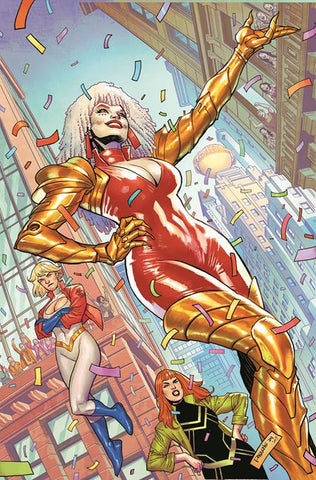 POWER GIRL #15 COVER A YANICK PAQUETTE