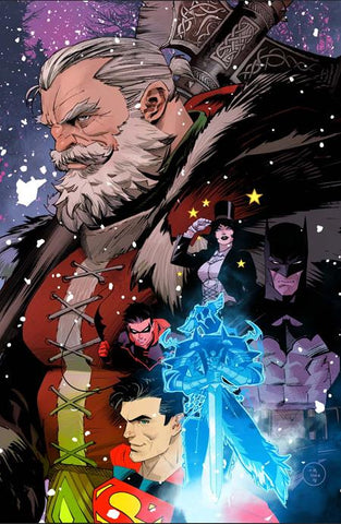 BATMAN SANTA CLAUS SILENT KNIGHT RETURNS #1 (OF 5) COVER B DAN MORA CARD STOCK VARIANT