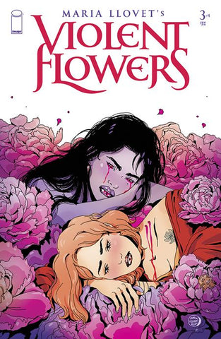 VIOLENT FLOWERS #3 (OF 4) COVER A MARIA LLOVET FLOWER CROWN VAR (MR)