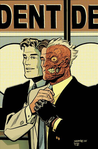 TWO-FACE #1 (OF 6) COVER C CHRIS SAMNEE CARD STOCK VARIANT