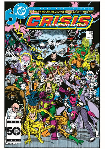 CRISIS ON INFINITE EARTHS #9 FACSIMILE EDITION