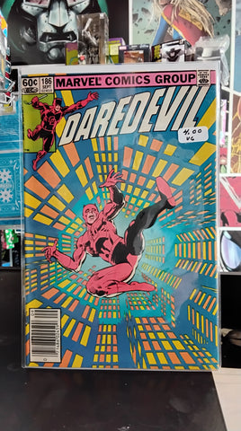 Daredevil Vol 1 #186 Newsstand Edition