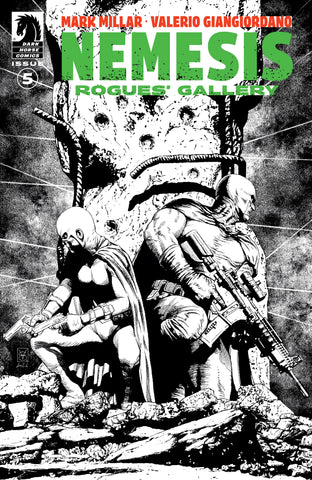 Nemesis: Rogues' Gallery #5 (COVER B) (B&W) (Valerio Giangiordano)