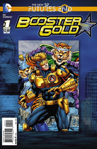 Booster Gold: Futures End (New 52) #1 2D Cover